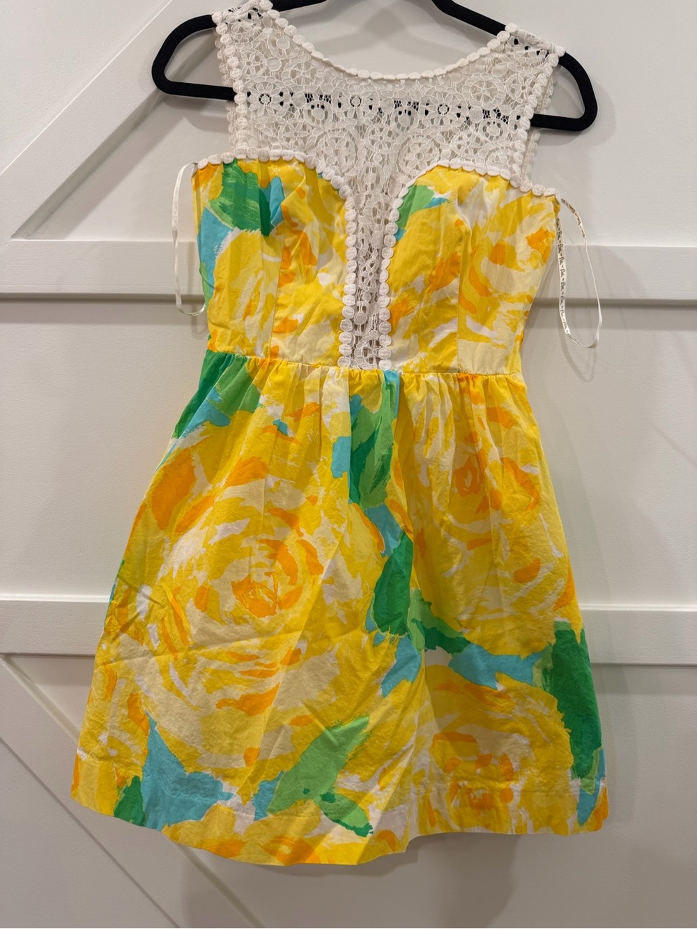 Lilly Pulitzer Reagan Sunglow Yellow First Impressions Dress Size 0